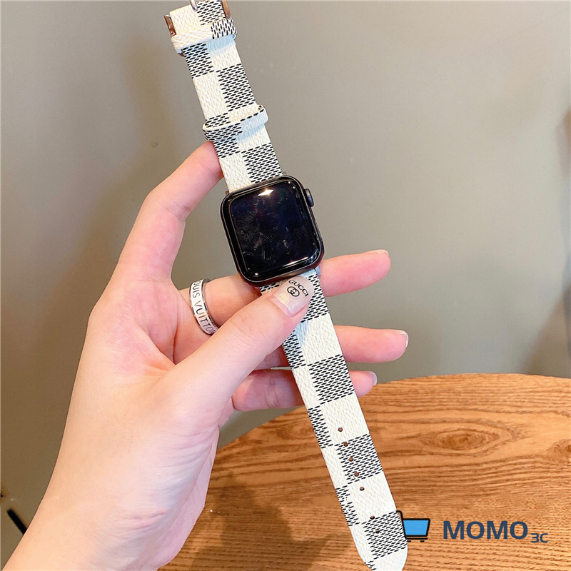 Dây Đeo Bằng Da Thật Cho Đồng Hồ Thông Minh Apple Watch Series S8 Ultra S7 6 SE 5 4 49mm 45mm 41mm 44mm 40mm 6 5 4