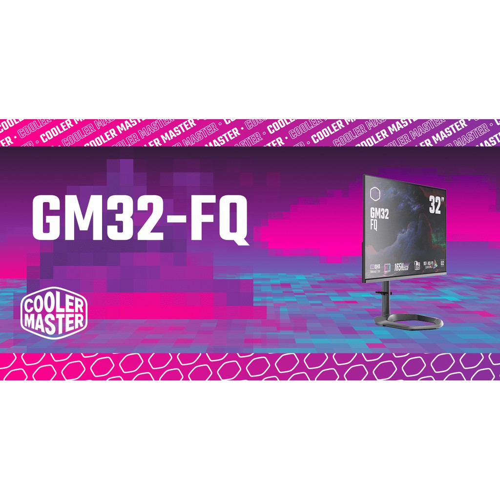 Màn Hình Cooler Master CMIGM32FQUS RGB 32&quot; 2K Fast IPS 165Hz Hàng Chính hãng