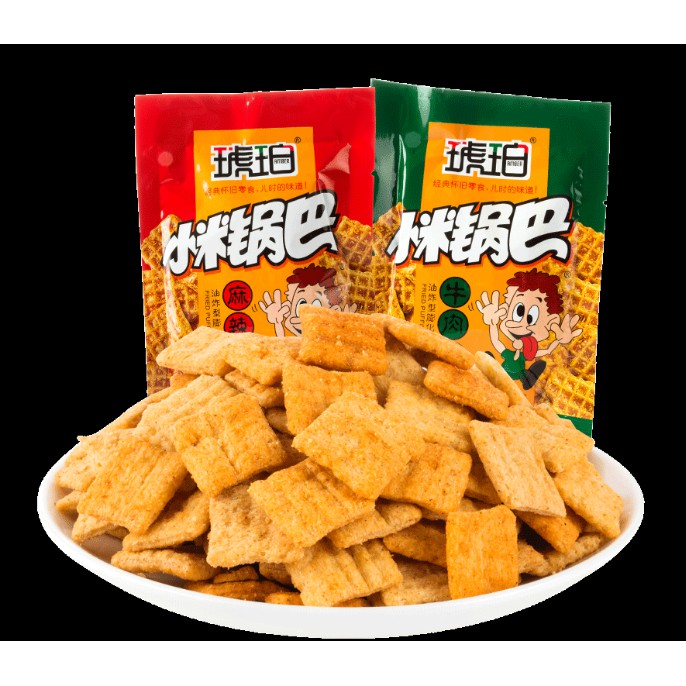 CƠM CHÁY XIAOMI - MIẾNG NHỎ VỪA ĂN 25g/gói