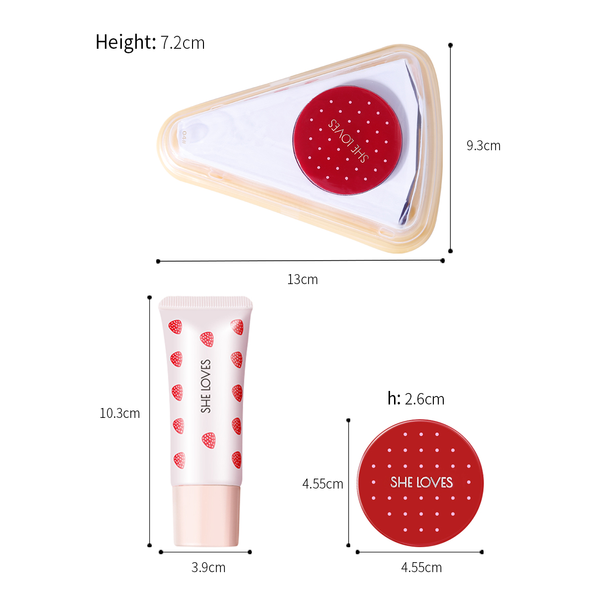 [Hàng mới về] Kem Dưỡng Da Mặt + Phấn Phủ Dạng Bột 2 Trong 1 Sheloves | BigBuy360 - bigbuy360.vn