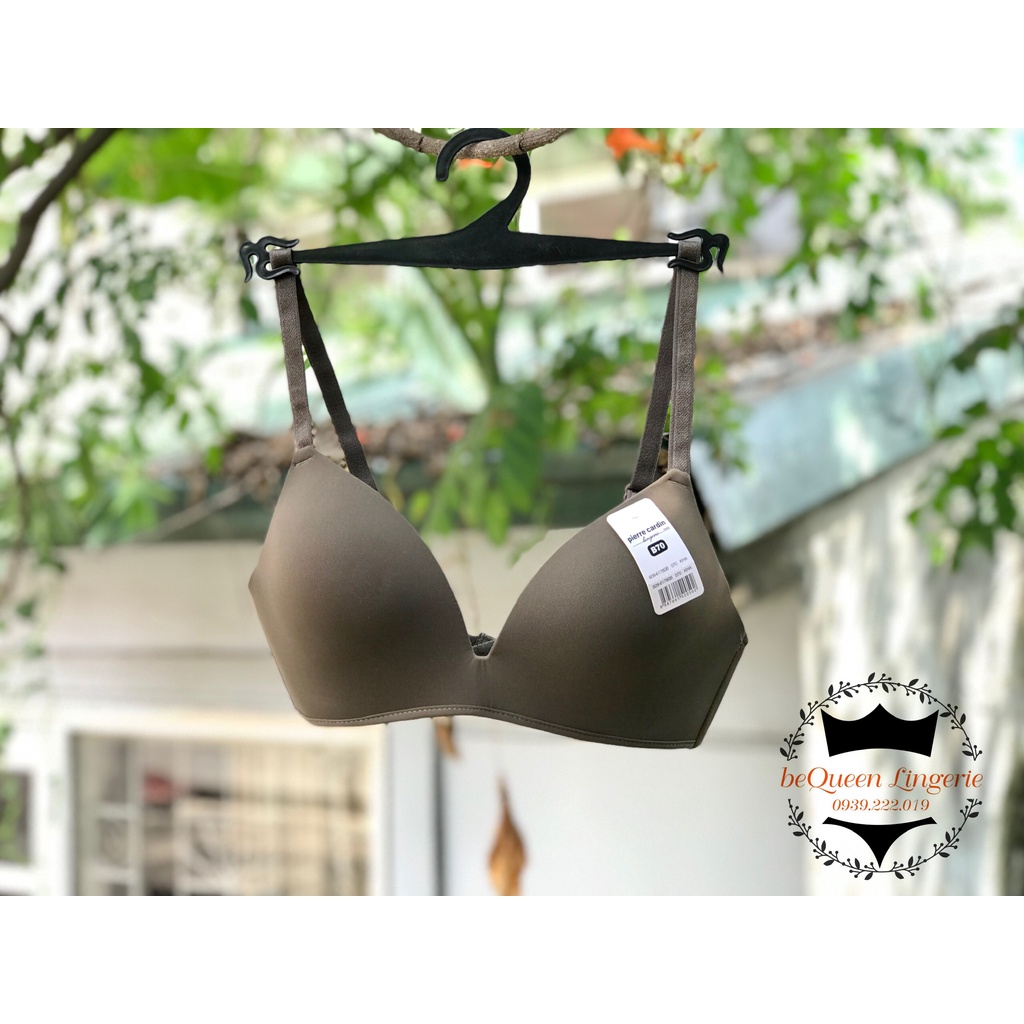 Áo lót không gọng Pierre Cardin màu rêu size 32B/70B