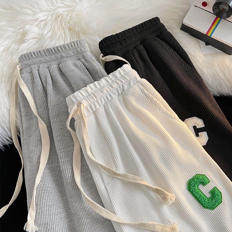 Quần Jogger Tổ Ong C Basic ống xuông Chất Dày Dặn