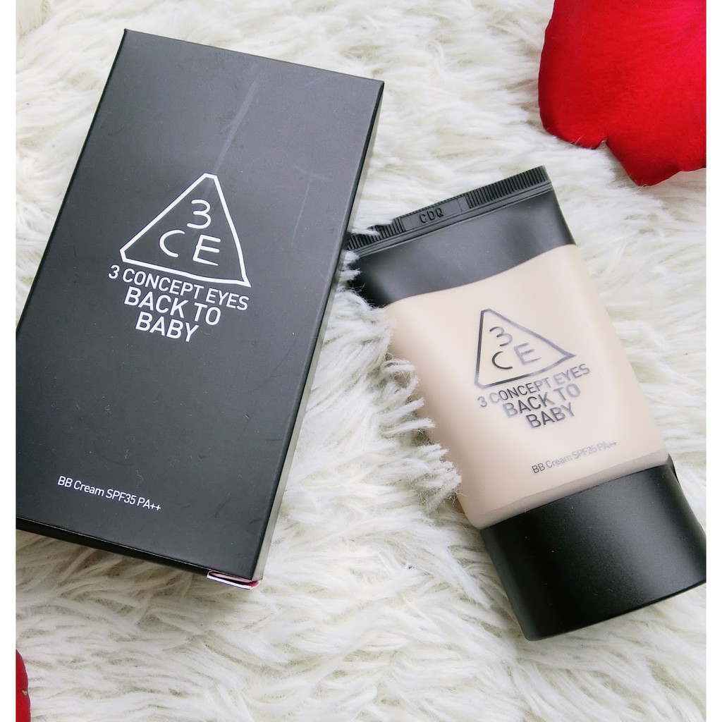 Kem Nền 3CE BB Cream Stylenanda Back To Baby 30ml