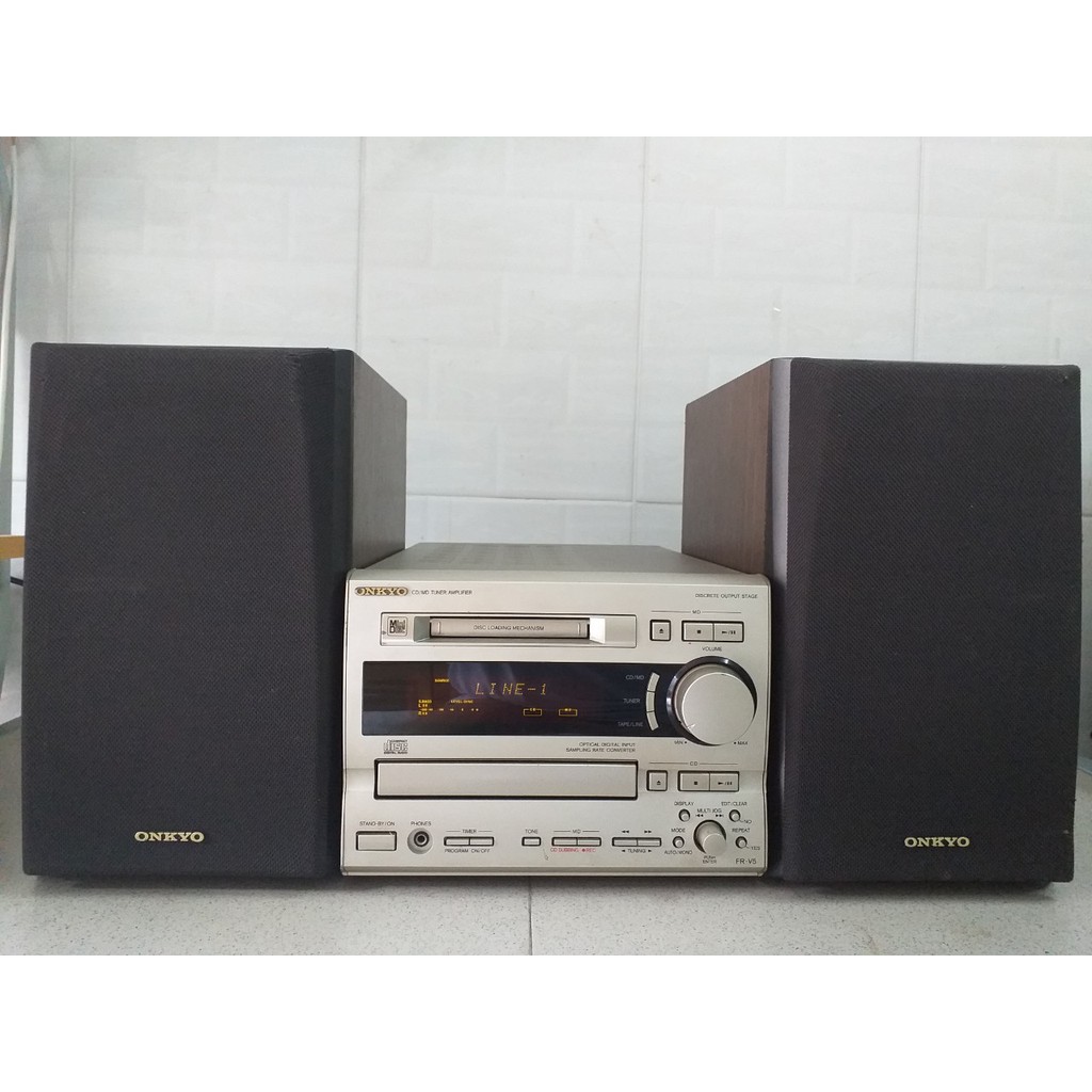 DÀN ÂM THANH ONKYO FR-V5 NỘI ĐỊA NHẬT BẢN ĐIỆN ZIN 100V