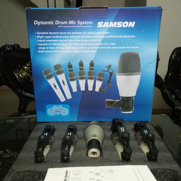 Bộ 7 micro trống Samson 7kit / Micro Drum