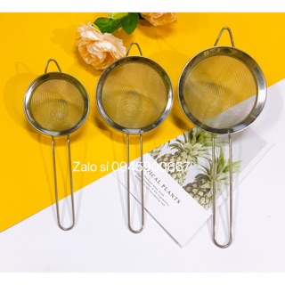 Rây lọc cháo inox nhiều size cho bé mới ăn dặm
