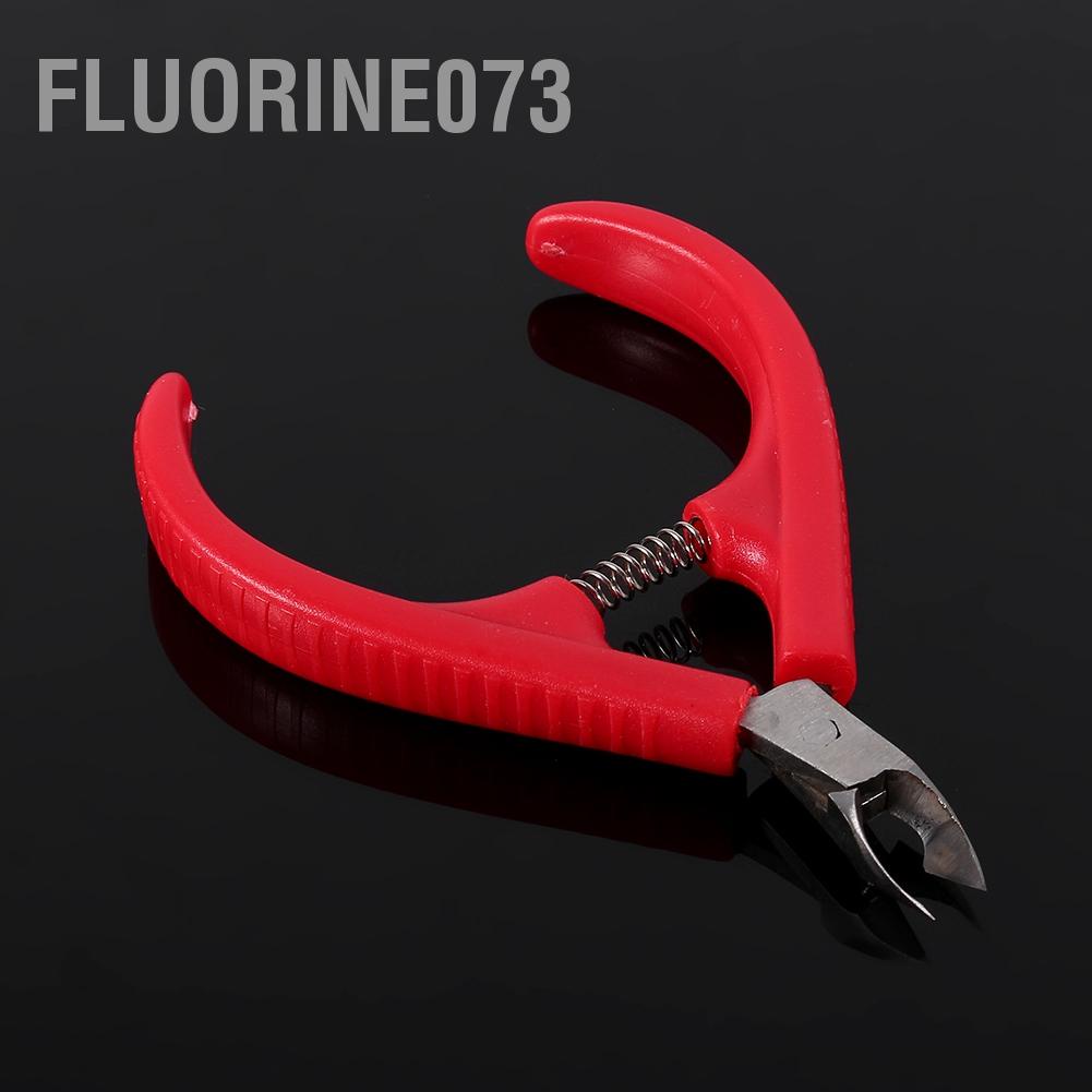 Fluorine073 Dụng cụ làm móng tay cắt bằng thép không gỉ chuyên nghiệp