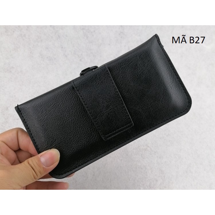 Bao da đựng điện thoại 2 ngăn Mã B27 | BigBuy360 - bigbuy360.vn