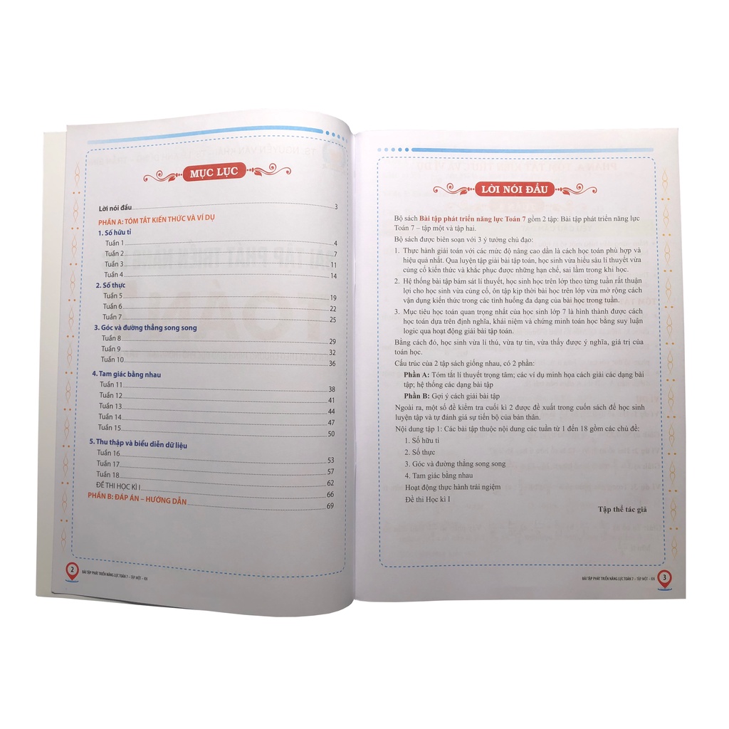 Sách Bài tập phát triển năng lực Toán 7 Tập 1