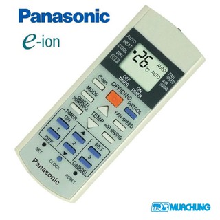 Điều khiển điều hòa Panasonic E-ion 1 và 2 chiều và các loại tương tự.
