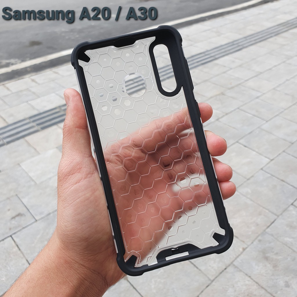 Ốp Samsung A7 2018 , A20 , A30 , A50, A70 chống sốc họa tiết tổ ong | BigBuy360 - bigbuy360.vn