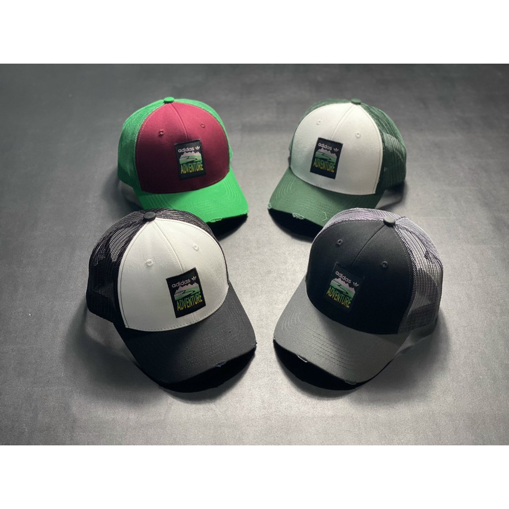 Mũ Lưỡi Trai Nón Kết Adventure ADD Lưới Siêu Thoáng Phong Cách Street Style Unisex Nam Nữ