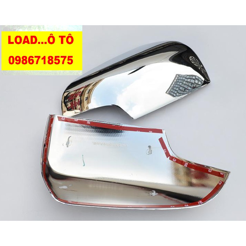 Bộ ốp gương chiếu hậu dành cho xe Ford Everest 2022-2018 Mạ Crom Sáng Bóng
