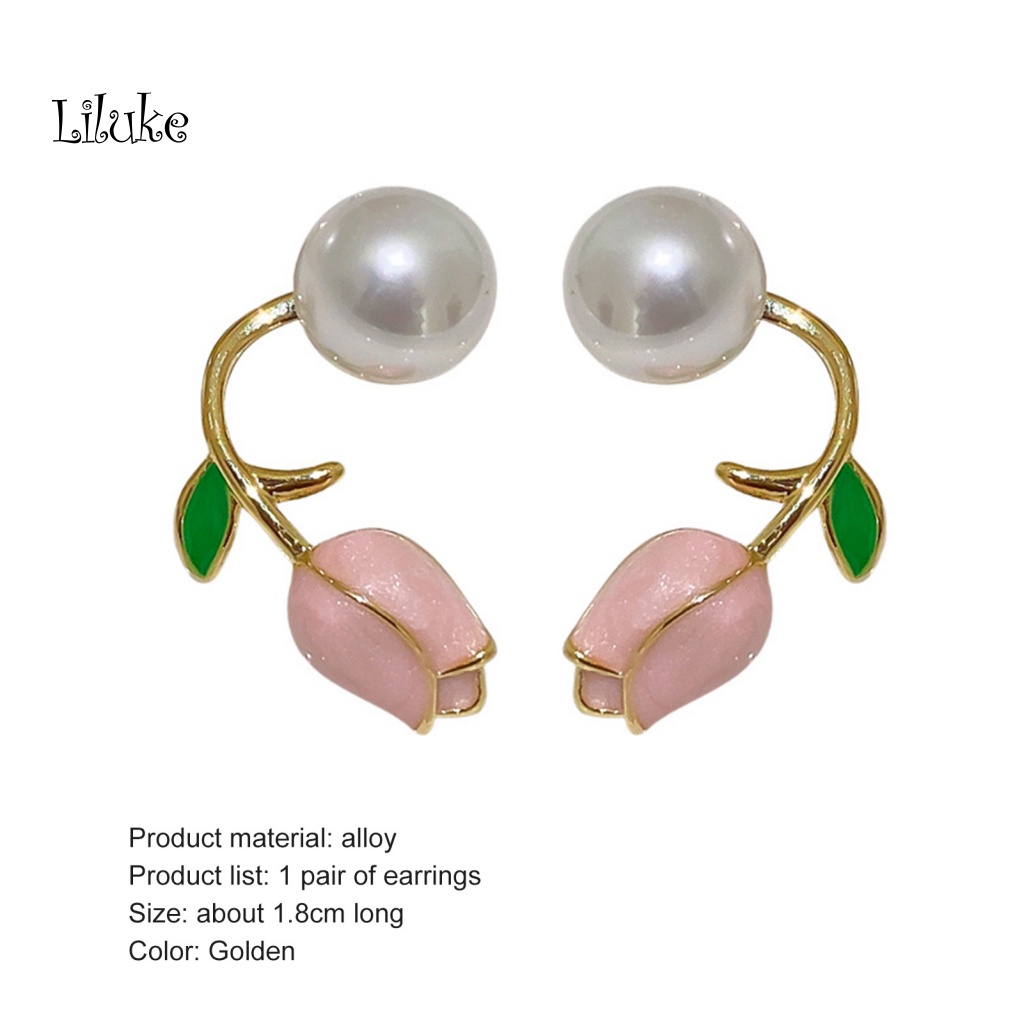 Đôi Khuyên Tai HìNh Hoa Tulip ThờI Trang Cho Nữ