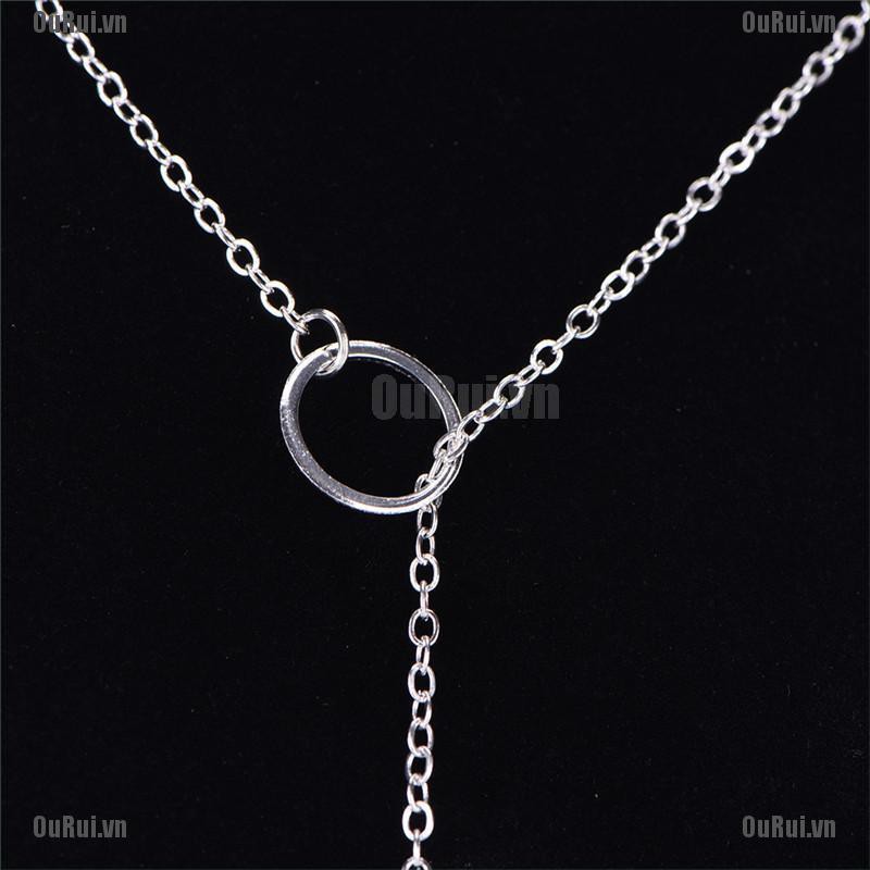 Dây Chuyền Mặt Tròn Đơn Giản Xinh Xắn Dành Cho Nữ