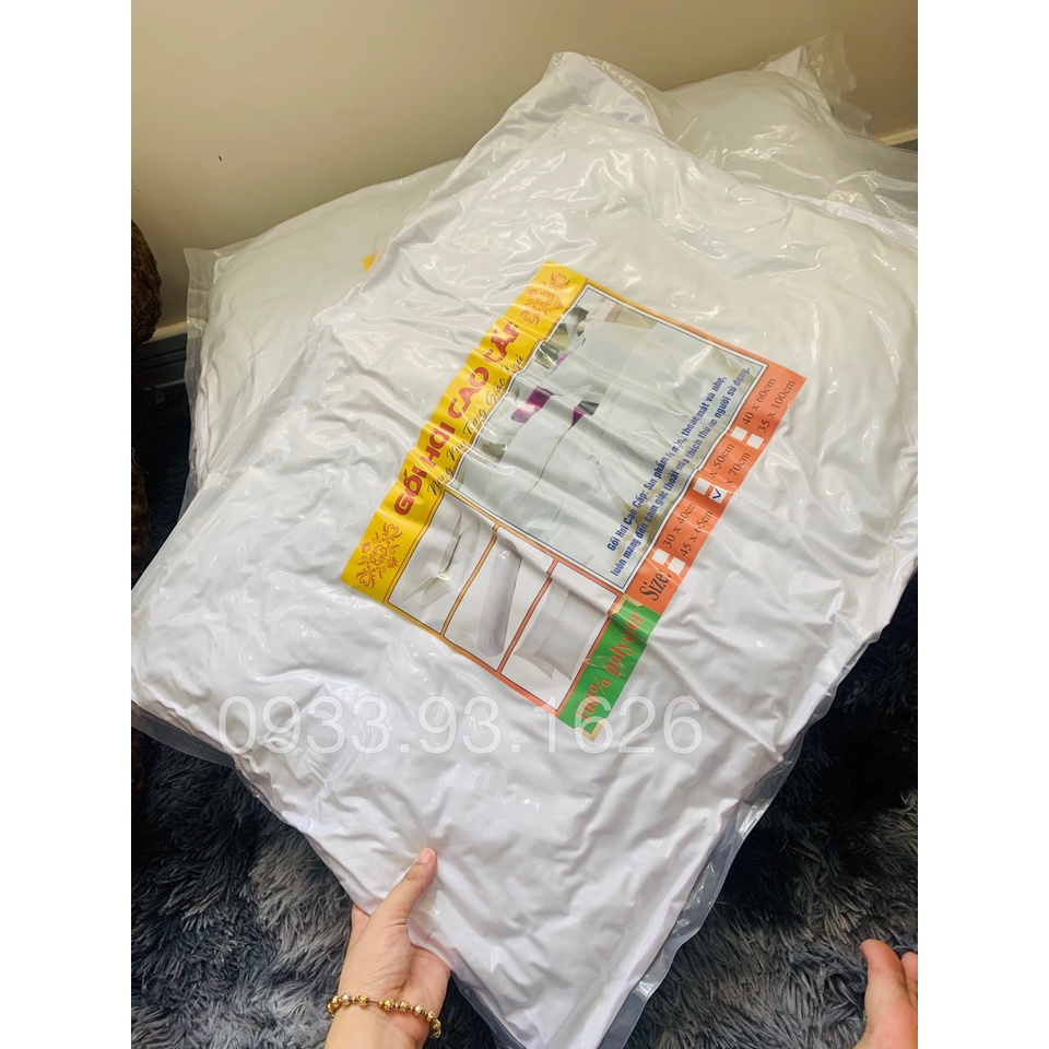 Ruột gối nằm poly cotton  và gối ôm