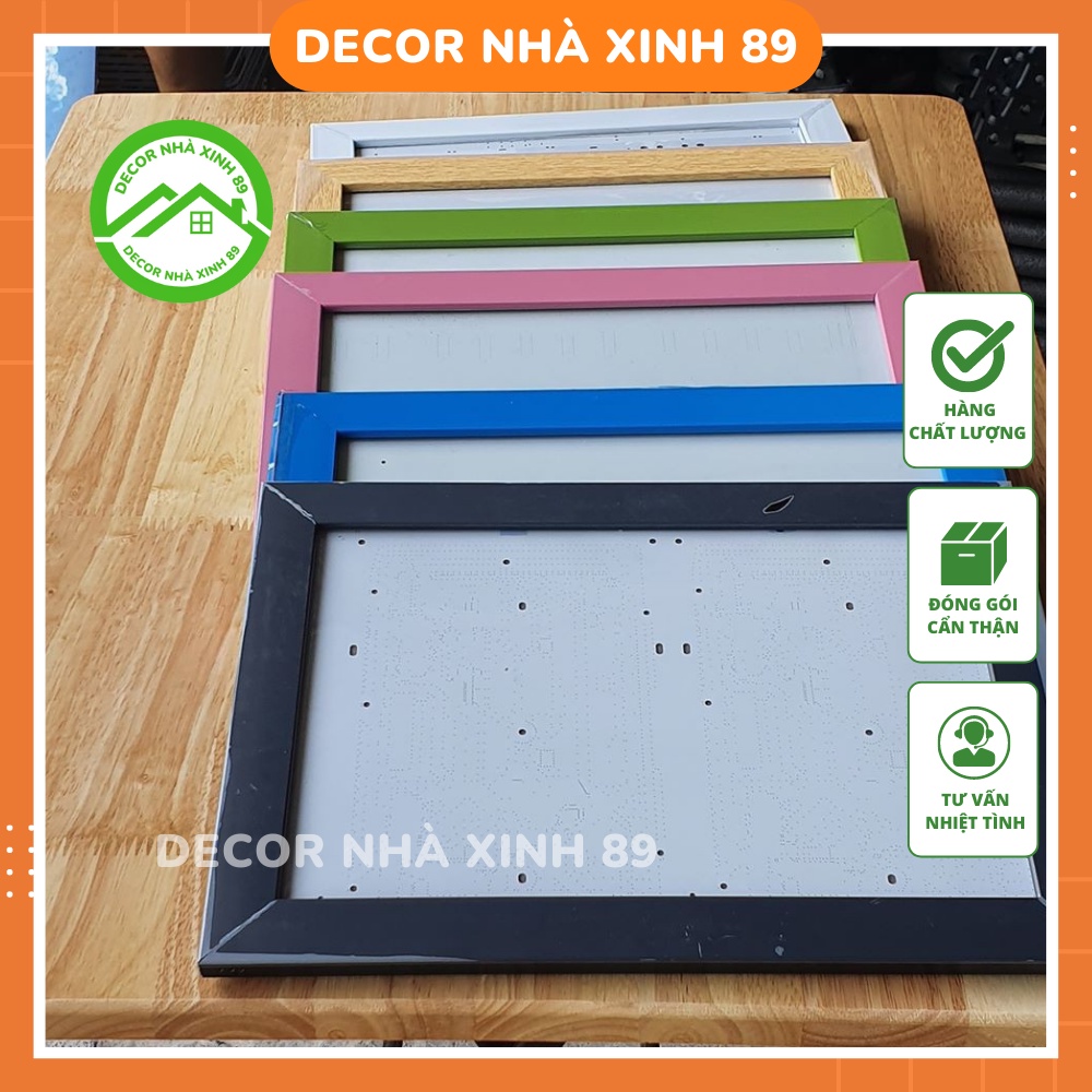 Khung ảnh a4 treo tường -khung ảnh đẹp-bảo hành gãy vỡ đủ màu sắc