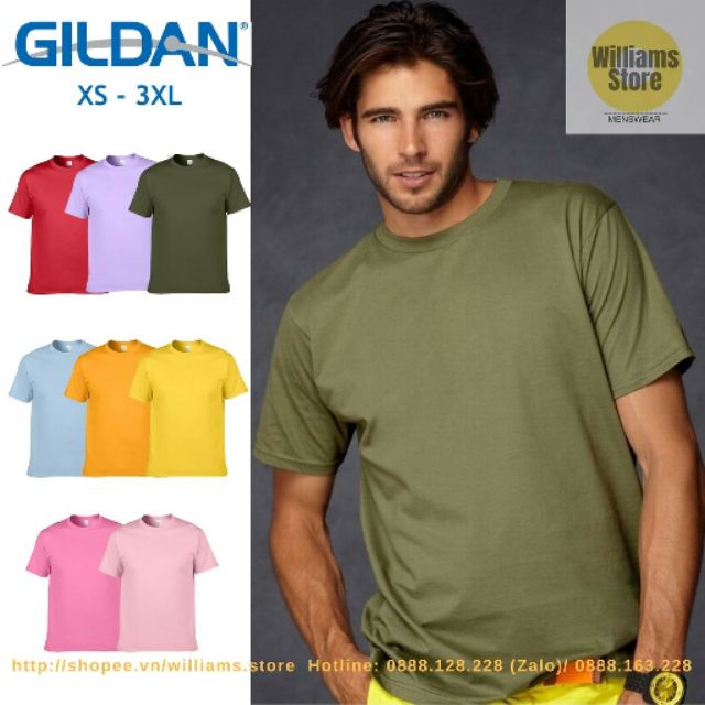 Áo phông Gildan Premium Cotton-Áo thun Mỹ Gildan 100% cotton