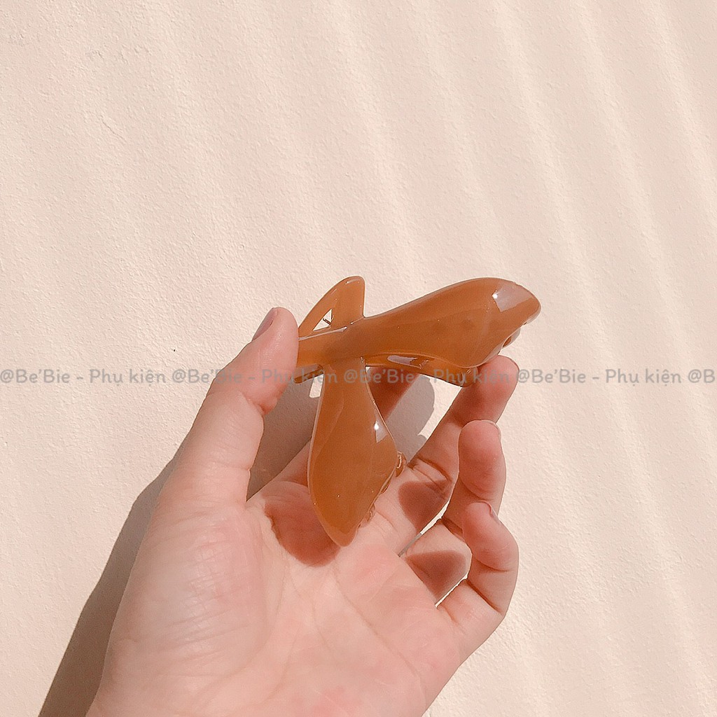 Kẹp càng cua hình chữ V nhựa trong BeBie - BP242