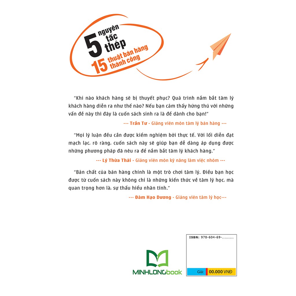 Sách: 5 Nguyên Tắc Thép, 15 Thuật Bán Hàng Thành Công