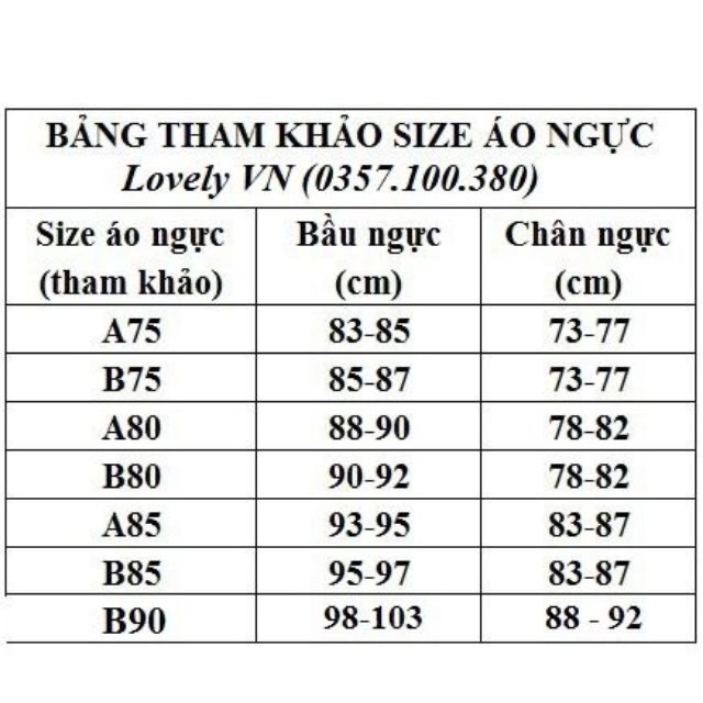 Áo lót Lovely 522T trơn mút ép mỏng có gọng size 34-40