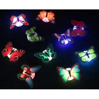 [Giá sỉ] Đèn LED hình con bướm xinh xắn dán tường