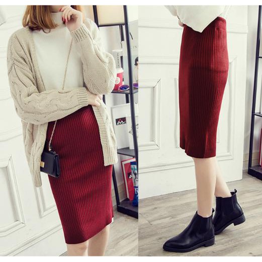 Chân Váy Len Gân Ngắn 🍓FREESHIP🍓Dáng Siêu Xinh Kèm Ảnh Thật 0495 | BigBuy360 - bigbuy360.vn