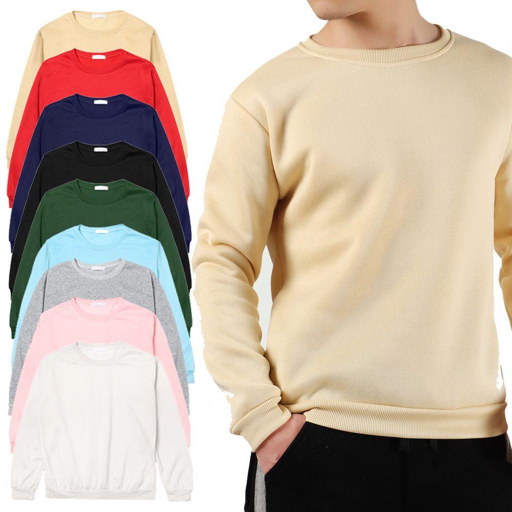 Áo Sweater Màu Trơn Phong Cách Hip Hop Thời Trang Cho Nữ