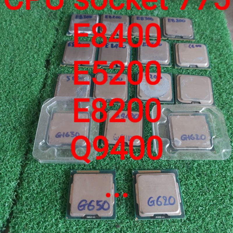 Đồng giá CPU intel E8400 E8200 E7500, E7400, E7200, E7300 E5200 E5300 E8300 socket 775 dùng G31 G33 G41 P33 P35 P31