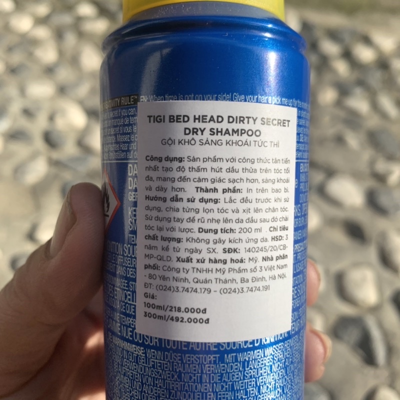 DẦU GỘI KHÔ DÀNH CHO MÁI TÓC SẪM MOROCCANOIL DRY SHAMPOO