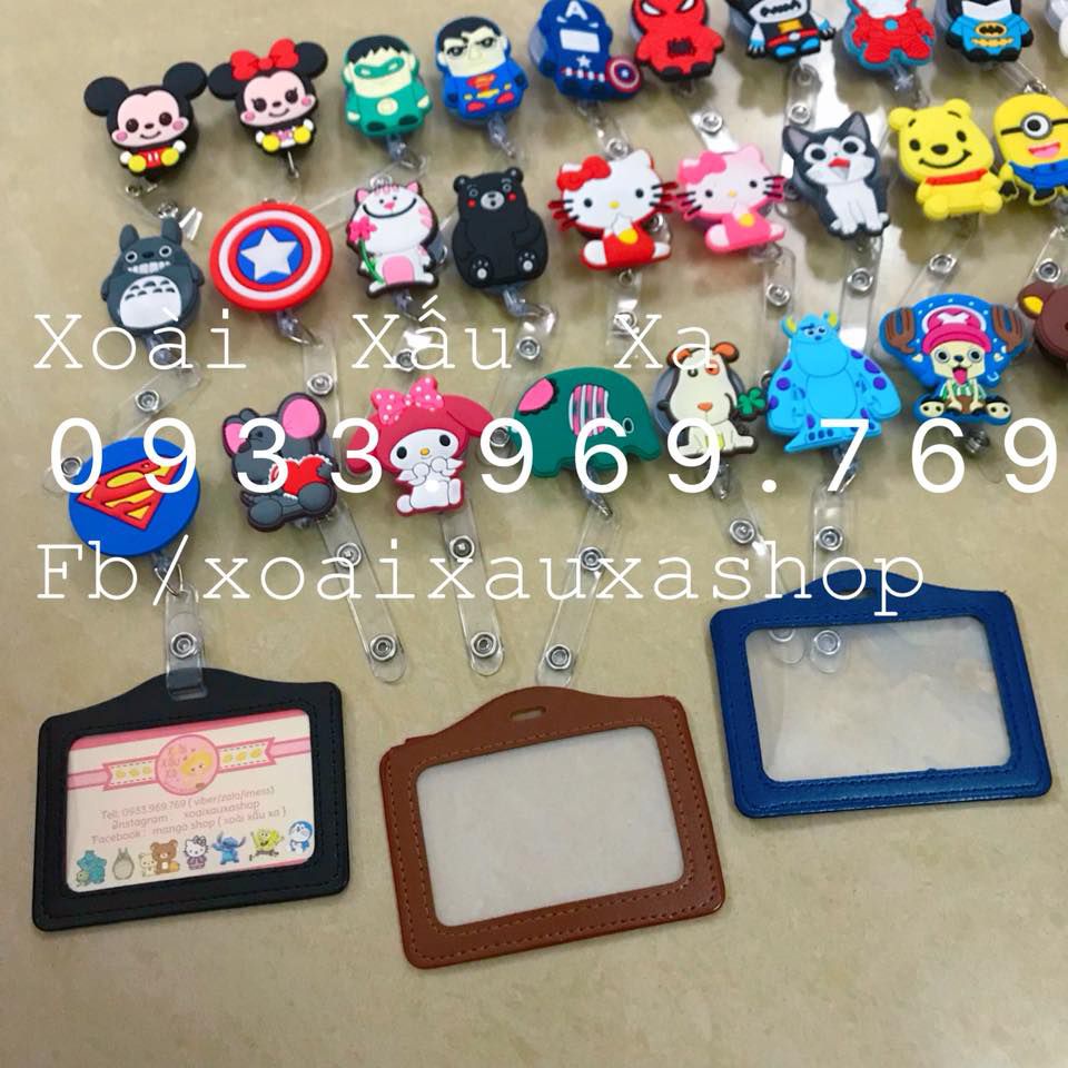 ĐỒ KẸP THẺ KÉO YOYO HOẠT HÌNH