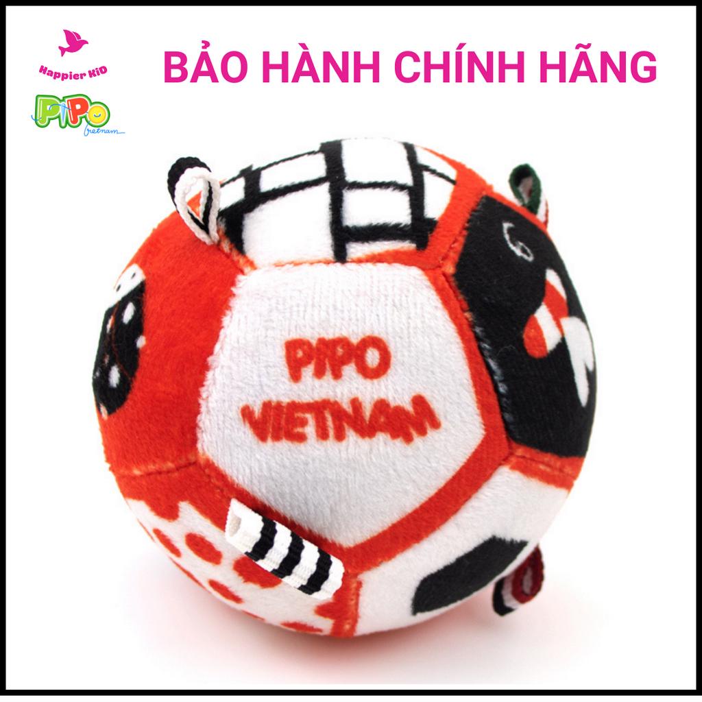 Bóng vải phát triển thị - thính giác PiPovietnam, ba màu cơ bản trắng - đỏ đen cho trẻ sơ sinh