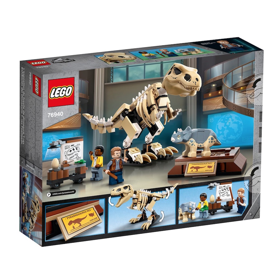 Lego HaHa - Lego Jurassic World - Triển lãm Khủng long T. rex - 76940