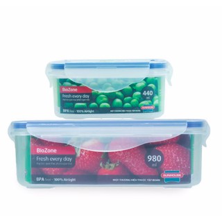 Bộ 2 hộp biozone kb-co440p+co980p bảo quản thực phẩm