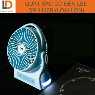 QUẠT SẠC MINI KÈM ĐÈN PIN DP-1423C