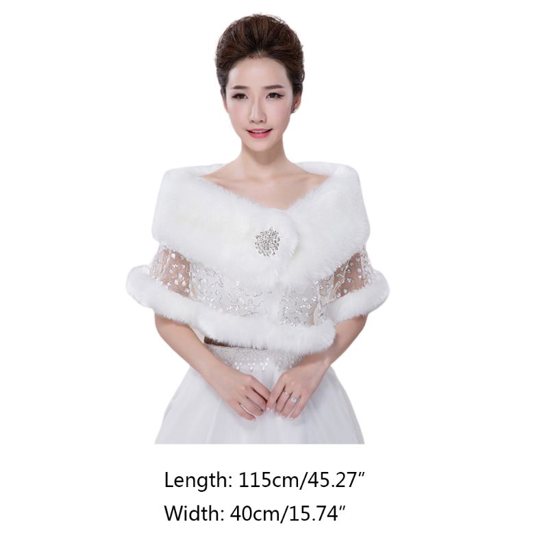 Khăn choàng ren đính đá thời trang cho cô dâu
 | BigBuy360 - bigbuy360.vn