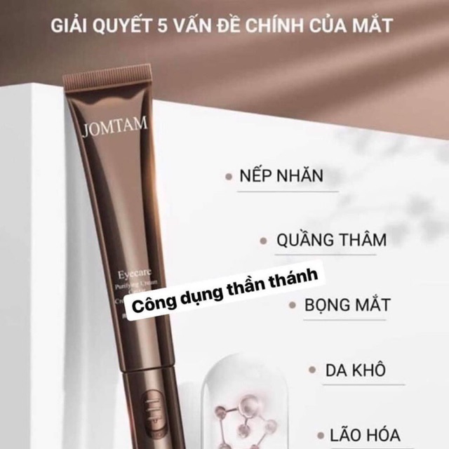 Kem xoá thâm mắt + đầu massa cao cấp Jomtam KB B420 | BigBuy360 - bigbuy360.vn