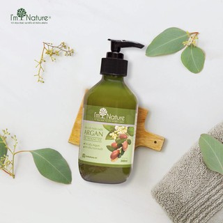 [HẾT RỤNG TÓC ] Dầu Gội Thảo Mộc Argan I'm Nature -Không Còn Rụng Tóc -Hết Gàu-Dưỡng Tóc Chắc Khoẻ Với Tinh Dầu Hoa Bưởi
