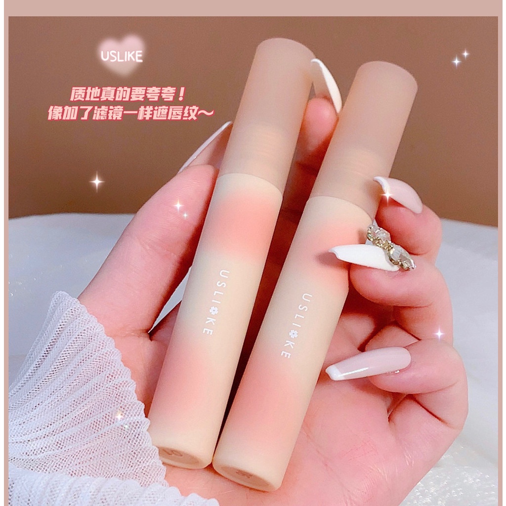 Son Môi Trang Điểm Mềm Mịn Không Thấm Nước Thời Trang USLIKE