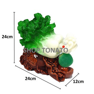 BẮP CẢI PHONG THỦY 352N CAO 24CM