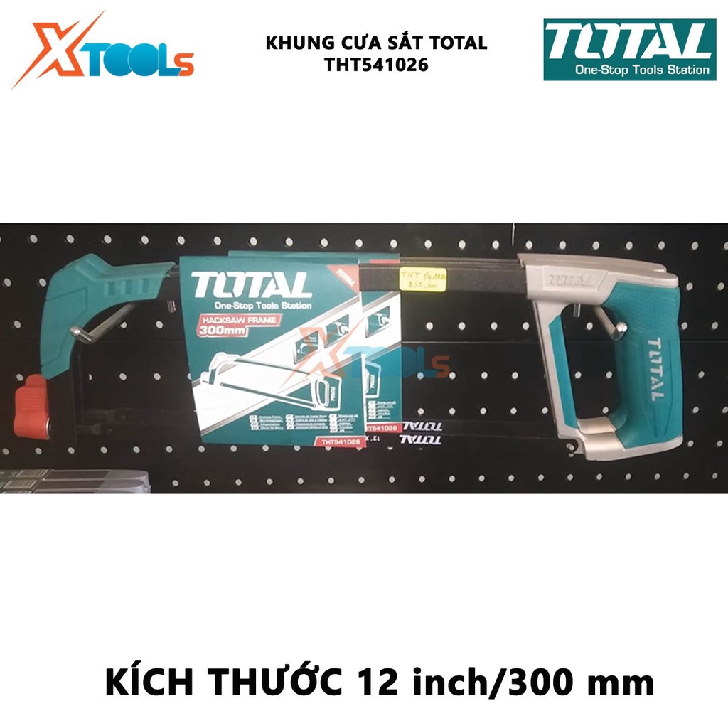 Khung cưa sắt TOTAL THT541026 | cưa cầm tay kích thước 12 inch/300 mm [CHÍNH HÃNG] [XTOOLs]