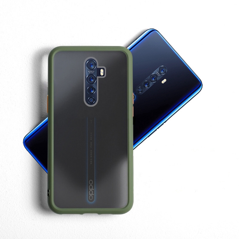 OPPO Reno 2Z 2F Reno 2 Z 10X Zoom Ốp điện thoại PC cứng + khung mềm trong suốt cho | BigBuy360 - bigbuy360.vn