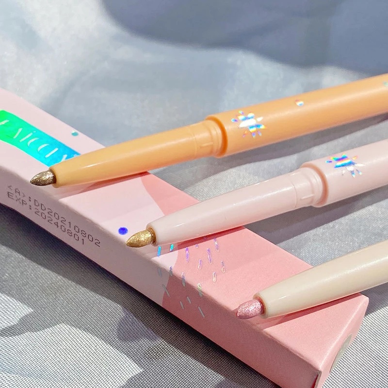 Bút Kẻ Mắt/ Phấn Mắt Bắt Sáng Lấp Lánh Ánh Ngọc Trai Lâu Trôi Không Thấm Nước Chống Nhòe 10 Màu Tùy Chọn