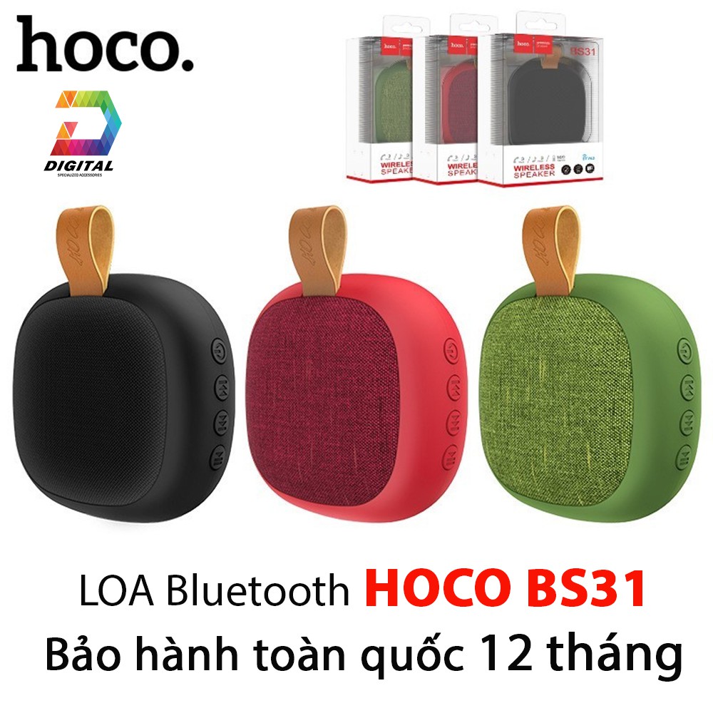 Loa bluetooth mini Hoco BS31 chính hãng bảo hành 12 tháng