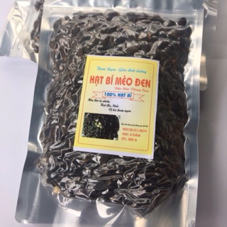 500g hạt bí mèo đen rang chín loại ngon