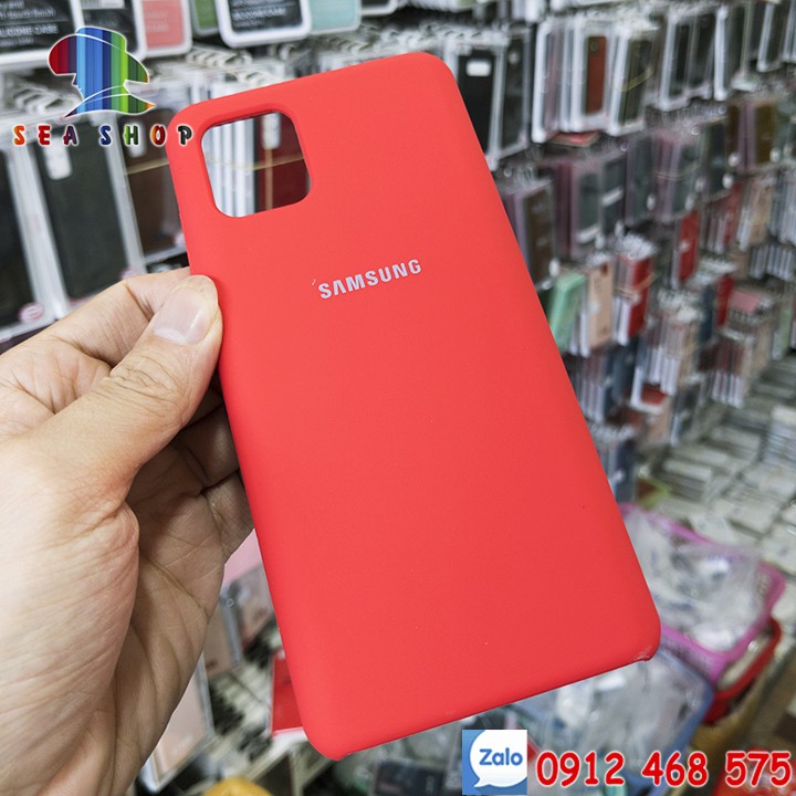 Ốp lưng chống bẩn Samsung Galaxy Note 10 Lite SM-N770 -Nhựa dẻo -Bên trong có lớp nhung bảo vệ -Kính cường lực full màn