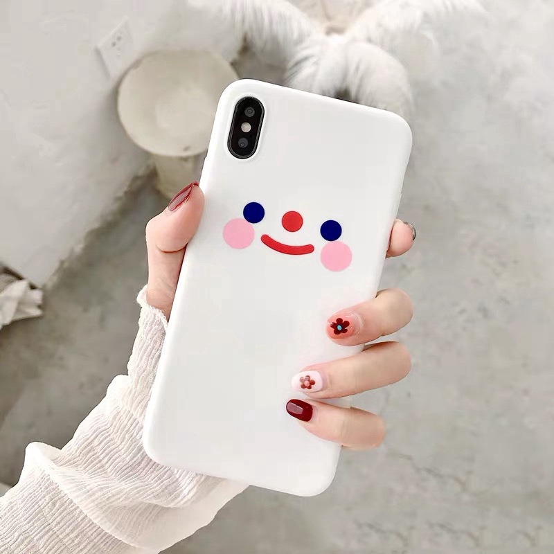 Ốp điện thoại in hình mặt cười cho Iphone 5/5S/6/6plus/6S/6S plus/6/7/7plus/8/8plus/X/XS/XS Max/11 201 | BigBuy360 - bigbuy360.vn