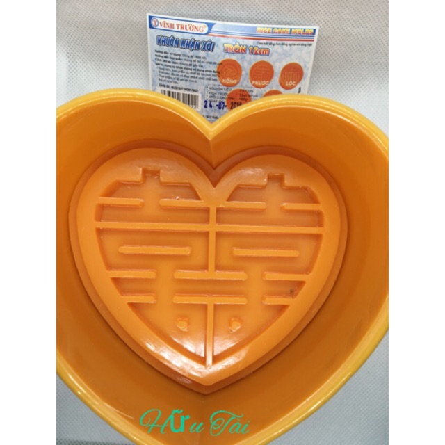 KHUÔN XÔI TIM CHỮ HỶ