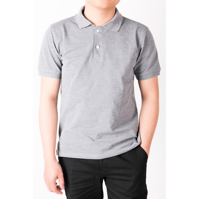 Áo phông trơn BATIR polo cổ bẻ, áo thun nam cộc tay vải cotton co giãn phong cách trẻ trung