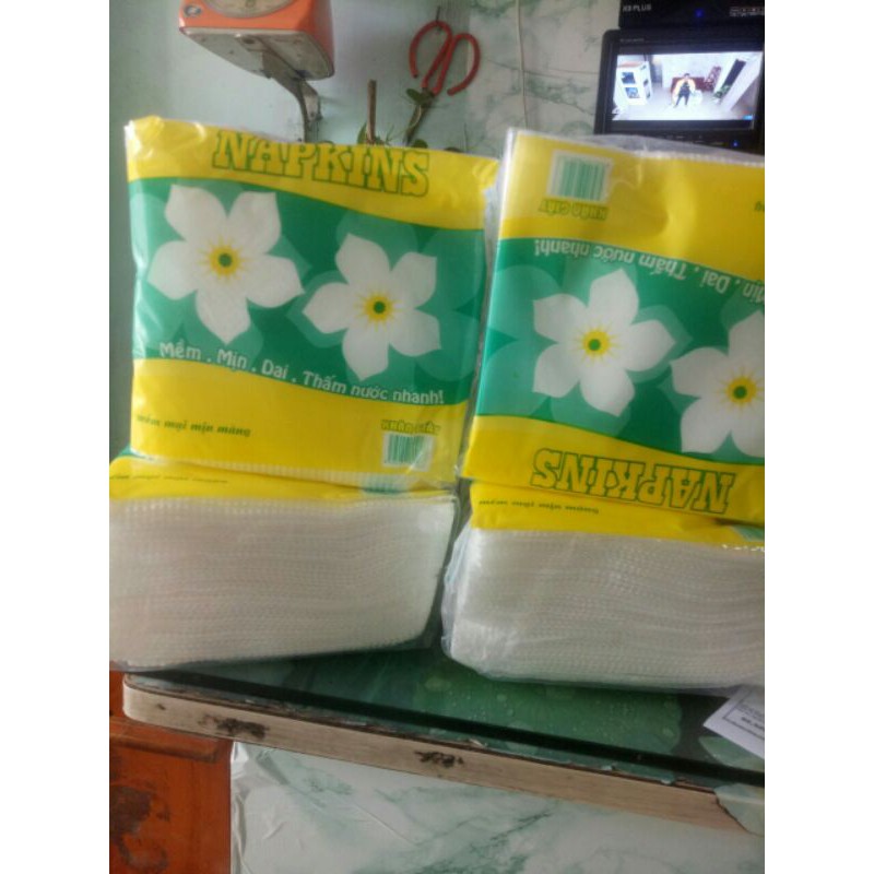 Giấy vuông bông mai